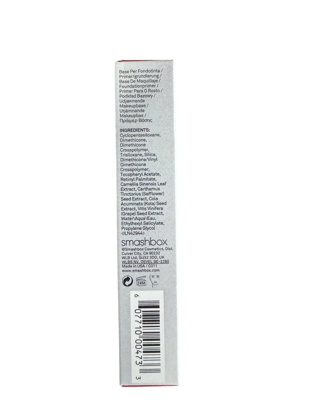 Smashbox OriginalPhoto Finish Smooth & Blur Primer New in Box Smoothing Primer - Picture 4 of 7